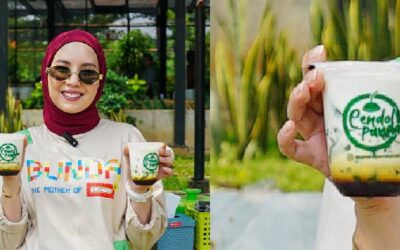 Segar & Ceria! Cendol Pandan Meriahkan Ultah Kalundra Bareng Tya Ariestya di Aviary Park