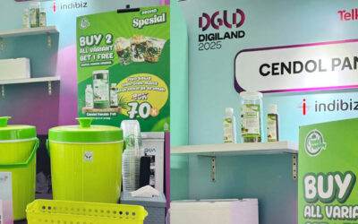 Cendol Pandan Tampil di Digiland Run 2025 sebagai Binaan Telkom, Usung Cita Rasa Tradisional dalam  Balutan Modern