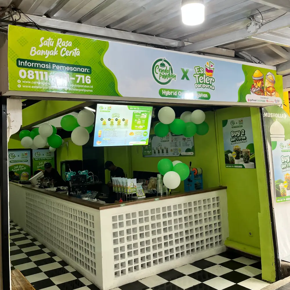 Cendol Pandan x Es Teler Paripurna