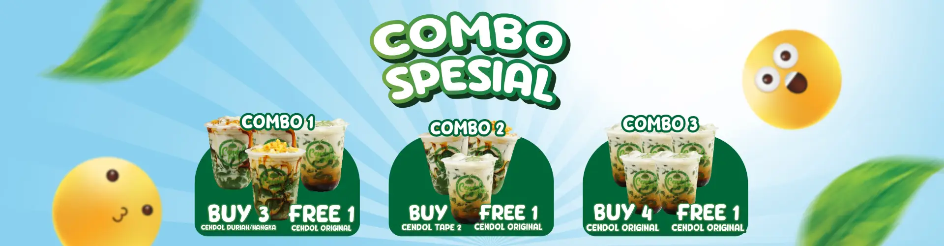Banner Cendol Pandan