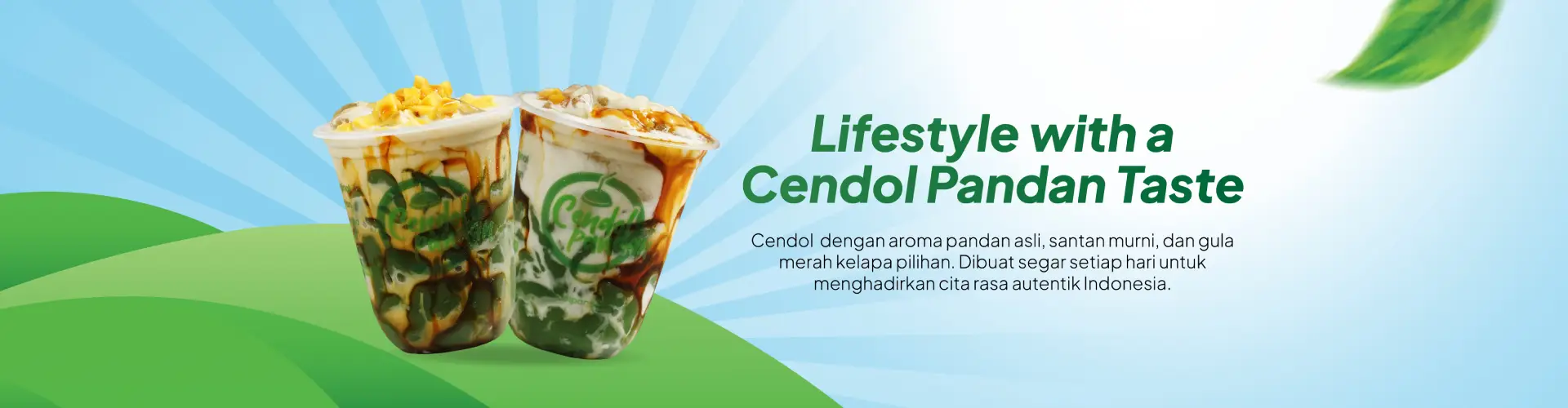 Banner Cendol Pandan